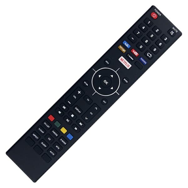 Fjernkontrollerstatning for SE32HY19T for SEIKI TV Black