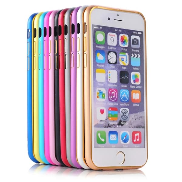 Aluminiumbumper för iPhone 6 Plus 5,5" Svart