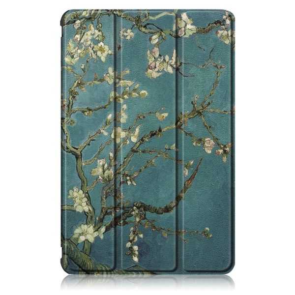 Trifoldet stativ Smart Taske til Samsung Galaxy Tab S7 FE/Tab S7 Plus/Tab S8+ Multicolor