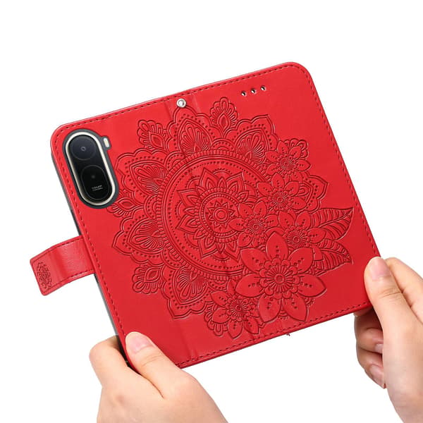Pungetui til Xiaomi Poco C85x 5G / Redmi A7 Pro 4G / Redmi A7 Pro 5G Red
