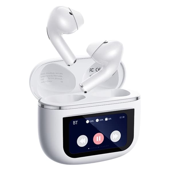 REMAX Cozypods True Wireless Earbuds Touch Screen ANC støyreduserende Bluetooth-hodetelefoner - Hvit White