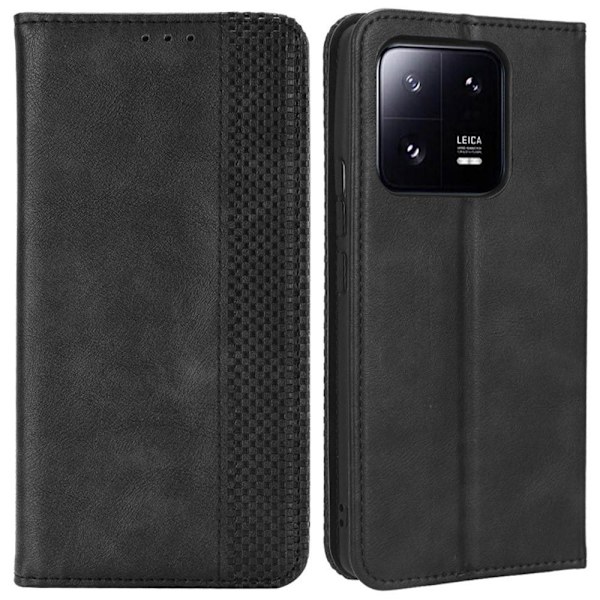 Xiaomi 13 Plånboksfodral Exklusivt Svart Svart