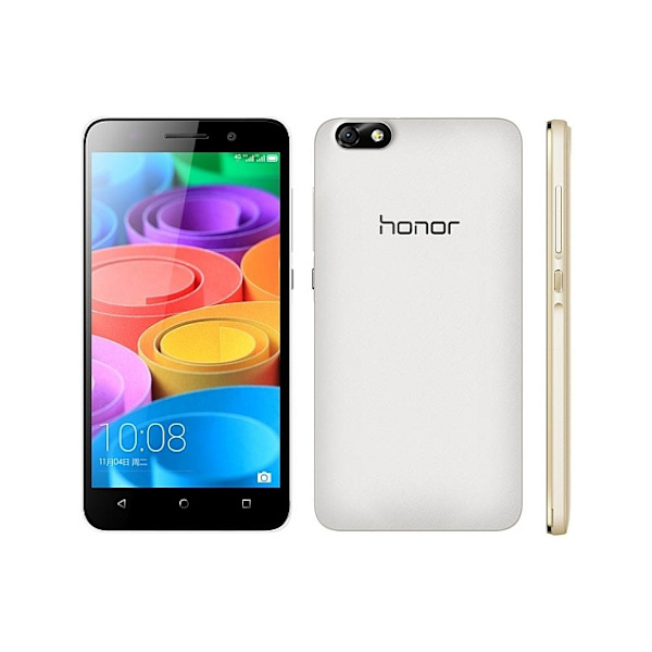 2stk Skjermbeskyttere til Huawei Honor 4X+Rengjøringsklut Transparent