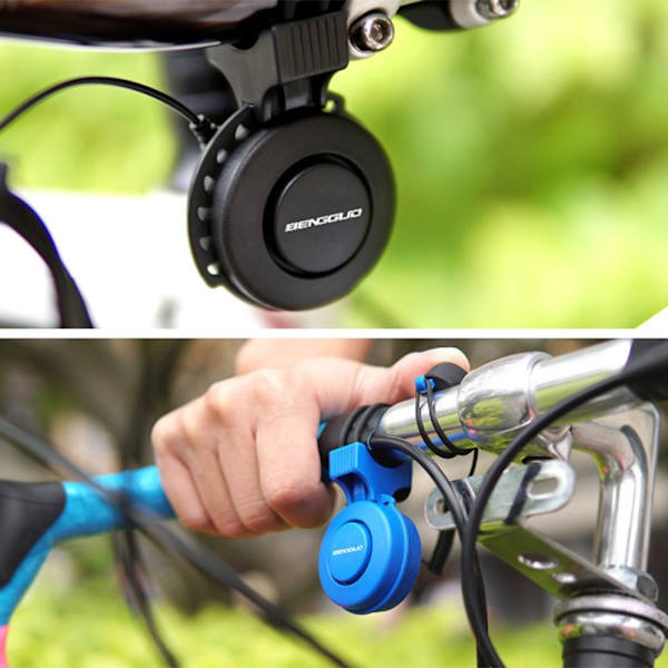 Cykel Elektrisk Horn Uppladdningsbar Tuta Hög Decibel Cykling Blå one size