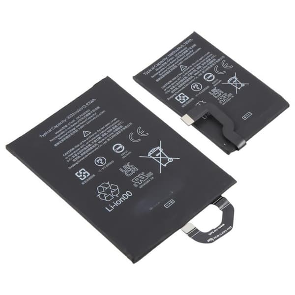 Batteri for Google Pixel Fold 3.88V 4727mAh Li-Polymer G9FPL GPDX1 Black