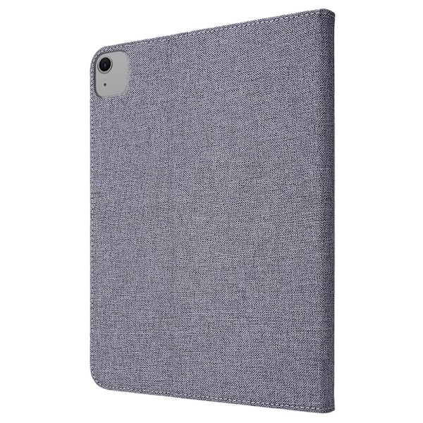 Til iPad Air 13 (2024) Tabletetui Dækstofstruktur Grey