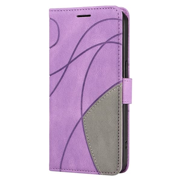 Til Xiaomi 14 KT - serie - 1 dobbeltfarve tegnebog Purple