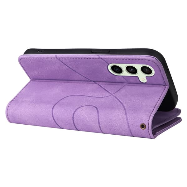 KT multifunktions - serie - 5 til Samsung Galaxy S24 FE telefonetui Purple