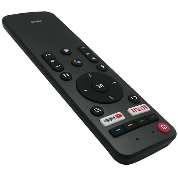 Fjernkontroll utskiftning HTR-U28 for Haier TV stemmestyrt Black