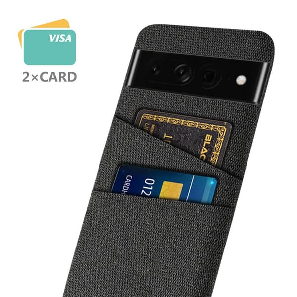 Etui med kortspor for Google Pixel 7 Pro Black