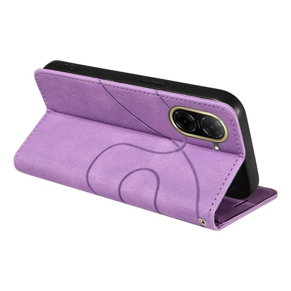 Til Xiaomi Redmi A5 4G KT-serie-1 dobbeltfarve tegnebog Purple