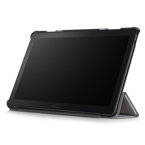 Tri - fold Fodral till Lenovo Tab P10 - Grå grå