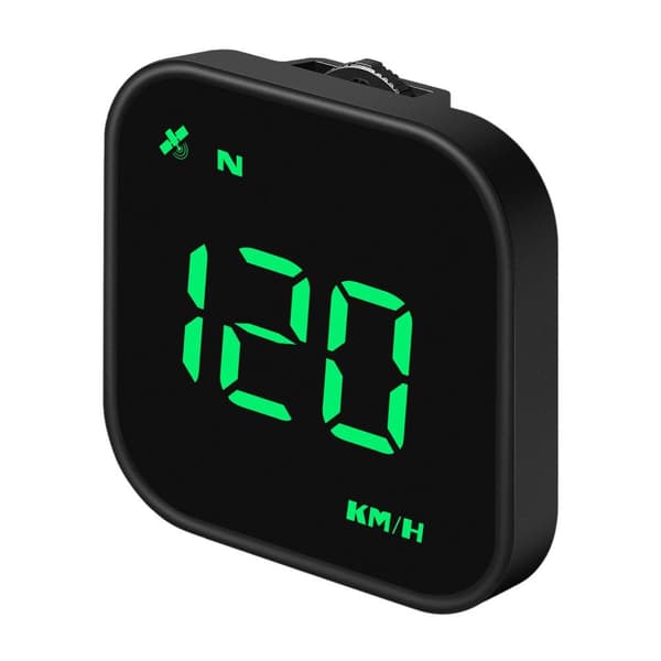 Head - Up Display HUD GPS Universal Multifunktionshastighedsmåler Black