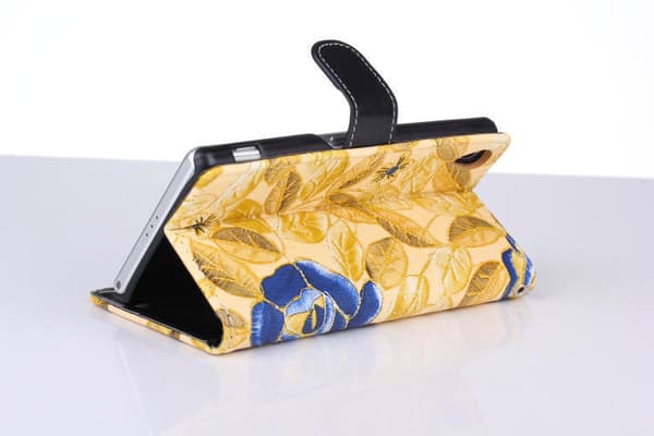 Sony Xperia Z3 Lommebok - deksel Yellow