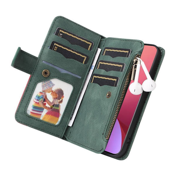 KT Multi - function Series - 5 For Xiaomi 12 Phone Case Green