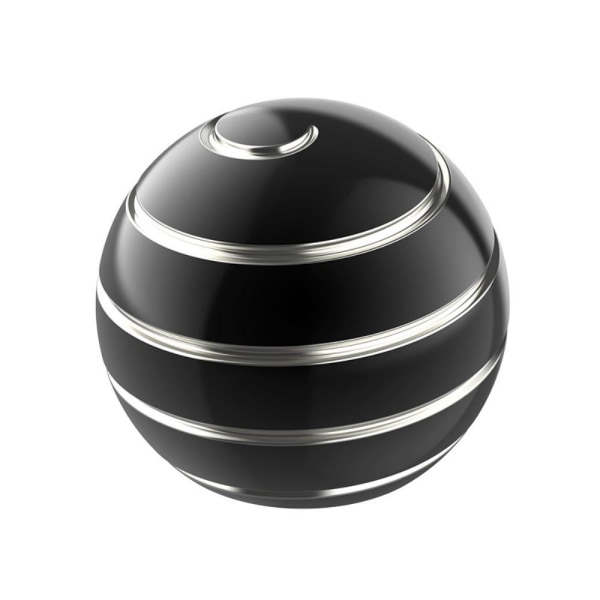 Fidget Spinner Gyro Fidget Avslappning Sfär Roterande Boll 45mm Svart