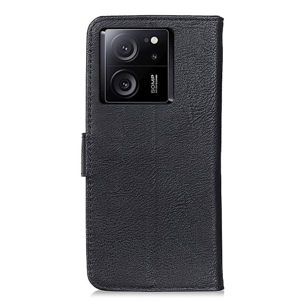 KHAZNEH Xiaomi 13T / 13T Pro lompakkotelolle - musta Black