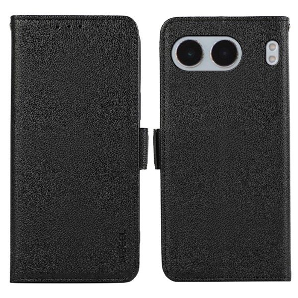 ABEEL For OnePlus Nord 4 Case Wallet Case Shell Phone Case RFID Blocking Black