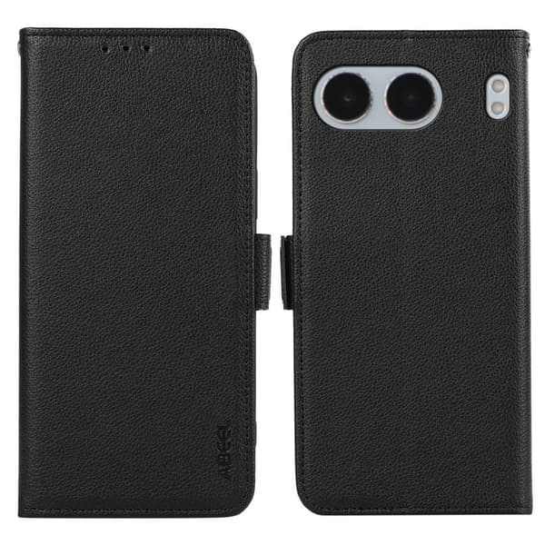 ABEEL Til OnePlus Nord 4 - etui Pung - etui Shell - telefon - etui RFID - blokering Black