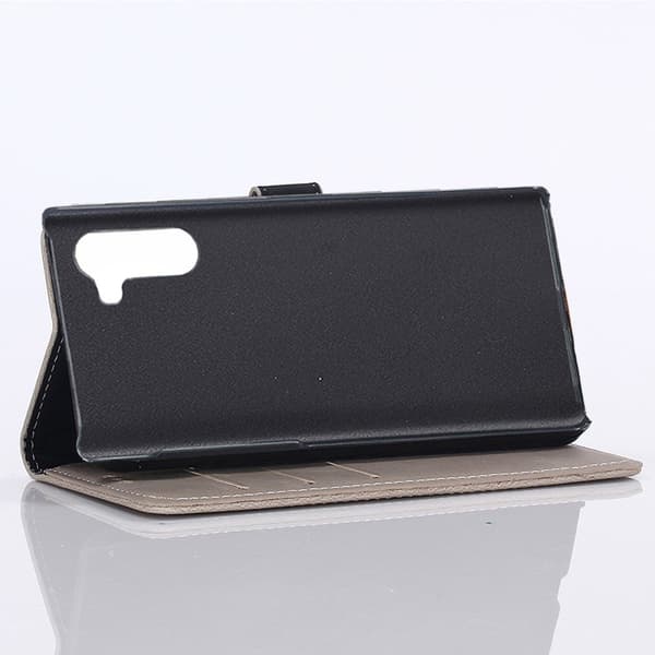 Samsung Galaxy Note 10 Retro Lommebok - deksel - Beige Beige