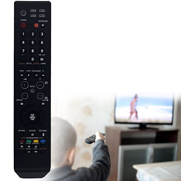 TV fjernbetjening Erstatning for BN59-00611A Til Samsung TV Black
