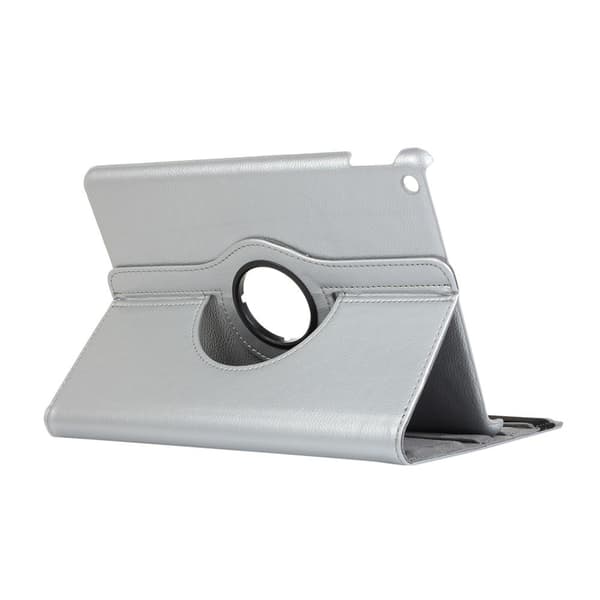 360 Rotasjonsveske til Apple iPad 10.2 2021/2020/2019 - Sølv Silver