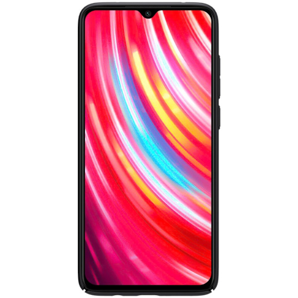 NILLKIN Frosted Hard Plastic Case for Xiaomi Note 8 Pro - Black Black