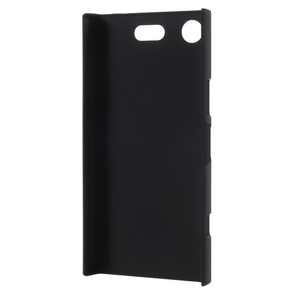 Sony Xperia XZ1 Compact gummibelagt PC Hard Case - Sort Black