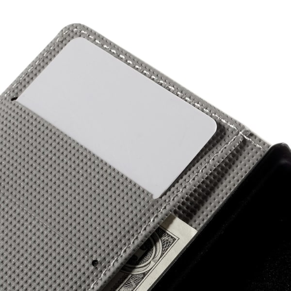 Sony Xperia Z5 Compact Wallet Case Dozing Pöllö Black