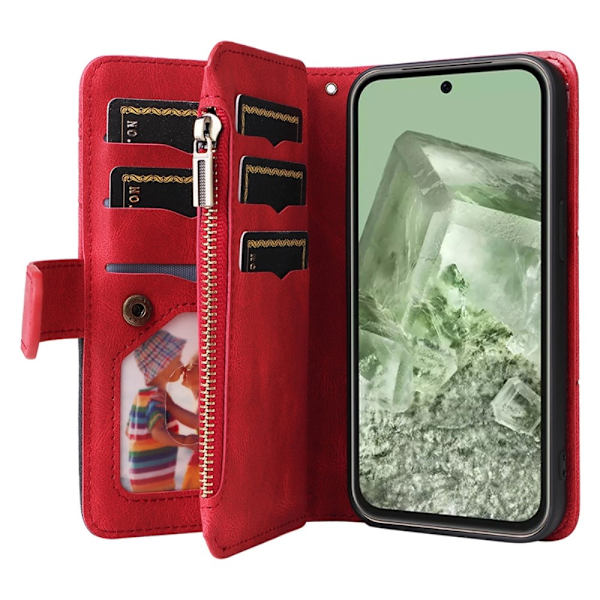 KT Multi-Function Series-5 Til Pixel 8a Telefontaske Red