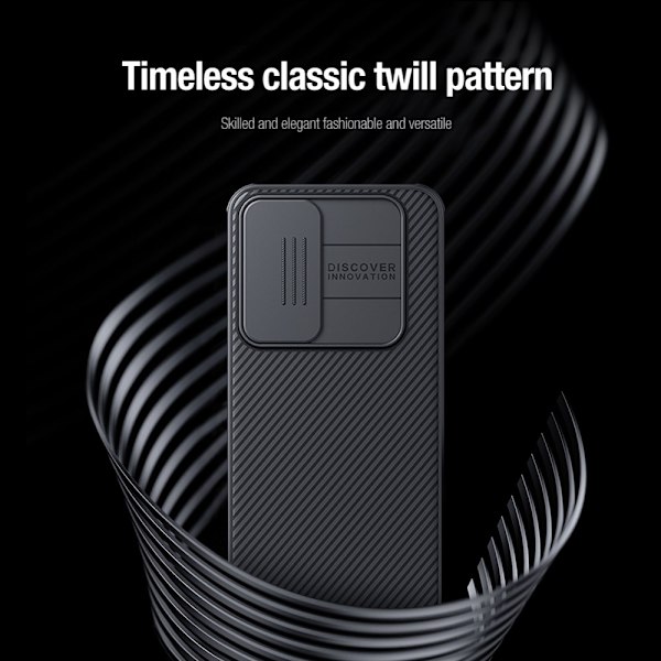 NILLKIN Camshield Pro Series för Samsung Galaxy S24 FE Fodral  Kameraskydd Svart