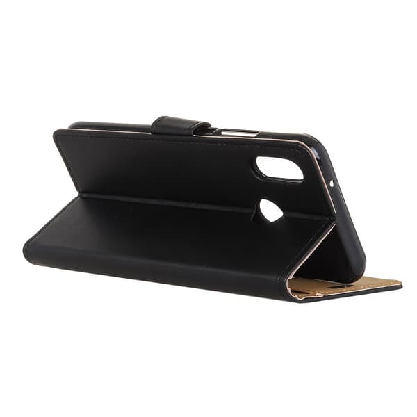 Asus Zenfone Max (M2) ZB633KL Lommebok - cover - Sort Black