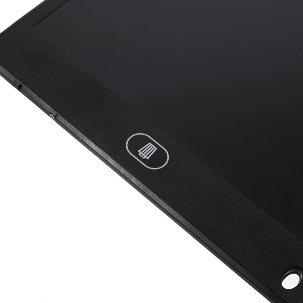 12 tommer LCD Skrivetabletpude Digital Tegnetablet - Sort Black