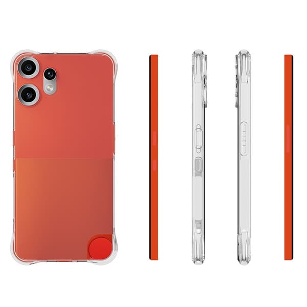 Til Nothing CMF Phone 2 Pro Deksel TPU Bakdeksel Transparent