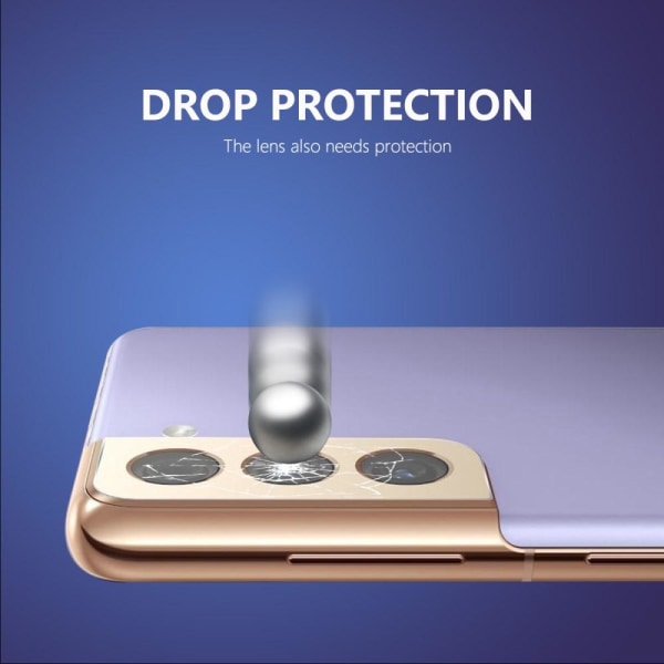 Samsung Galaxy S21 ENKAY Kameralinsebeskytter Hærdet glas Transparent