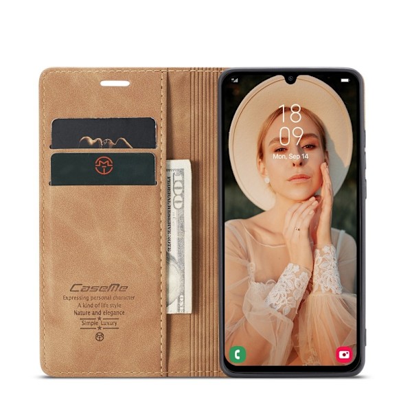 CASEME Plånboksfodral Samsung Galaxy A16 - Brun Brun