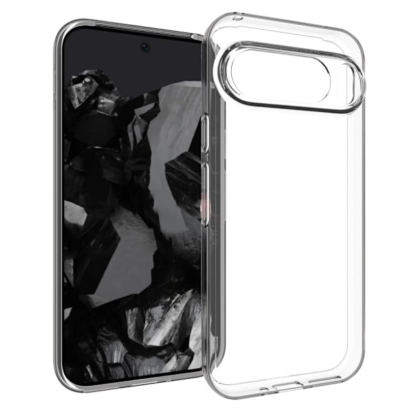 TPU Skal Fodral för Google Pixel 9 / Pixel 9 Pro Transparent