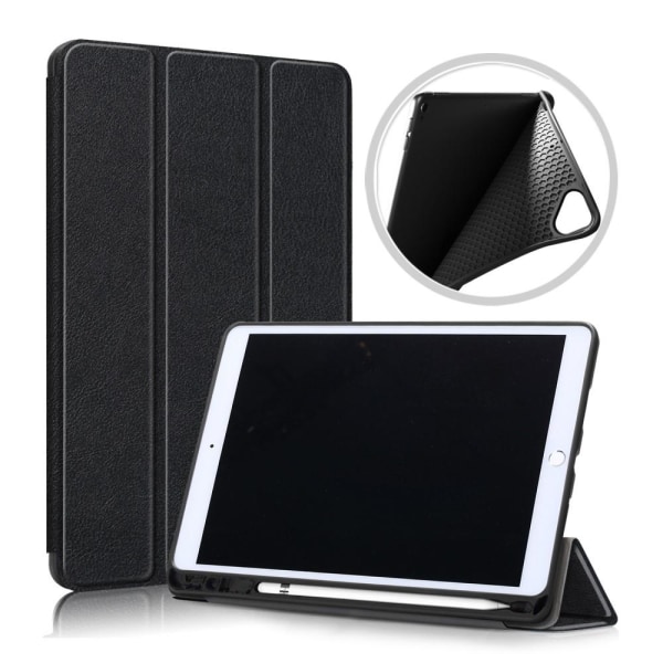 Trifoldet Stand Tablet-Taske til Apple iPad 10.2 2019/2020 /2021 Black
