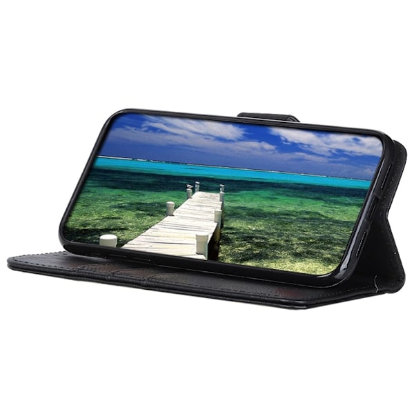 KHAZNEH til iPhone 17e / 16e Lommebok-deksel Black