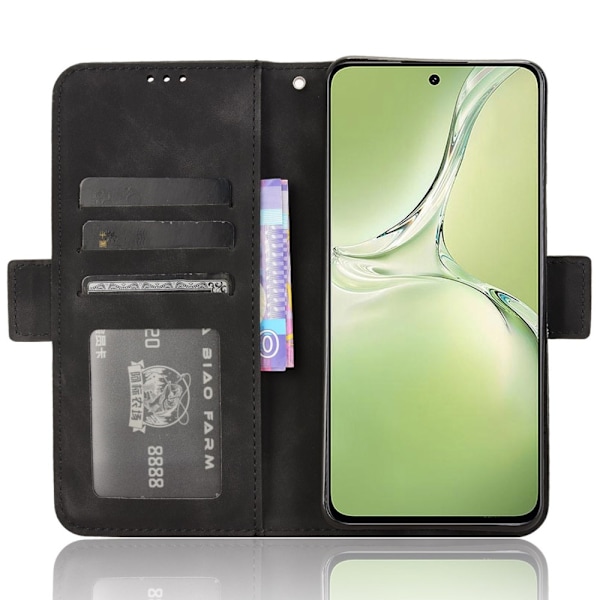 Wallet Stand Flip - telefonetui til OnePlus Nord CE4 Lite - Sort Black