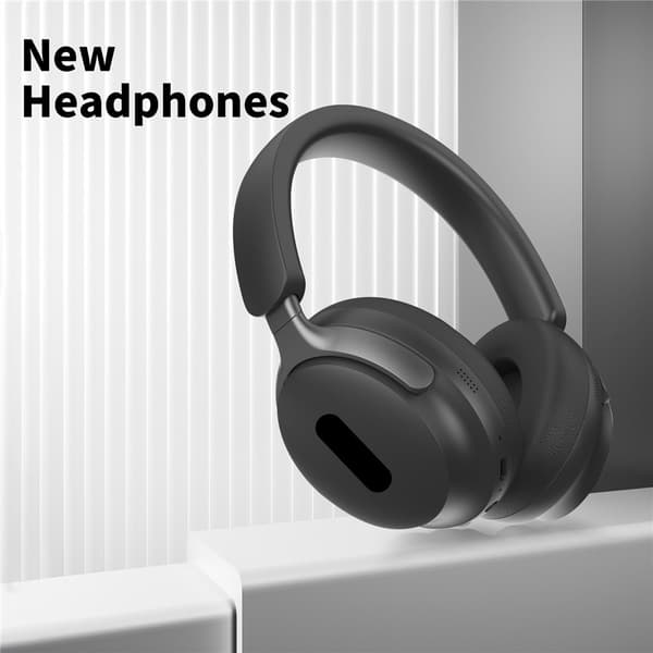 Trådløse on-ear-hovedtelefoner, trådløst Bluetooth-headset til mobil, pc og bærbar – Blå Blue