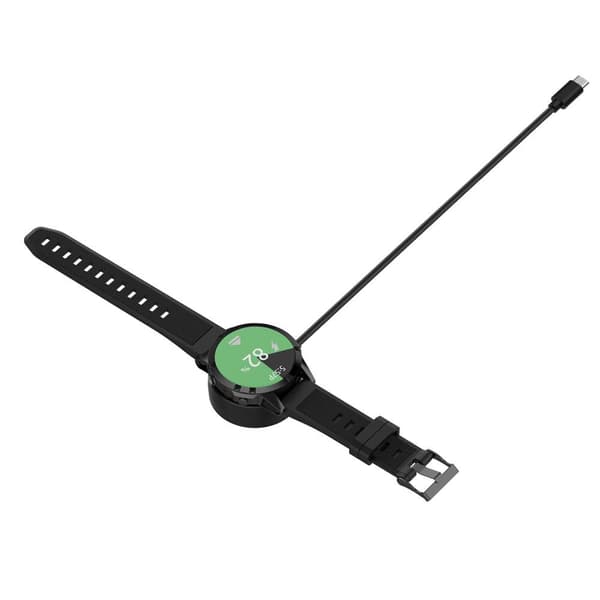 Laderkabel for Garmin Forerunner 265 265S 965 955 Fenix 5 6 7 Black