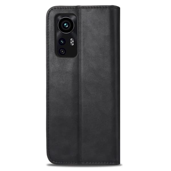 Vintage tegnebog taske til Xiaomi 12 Black