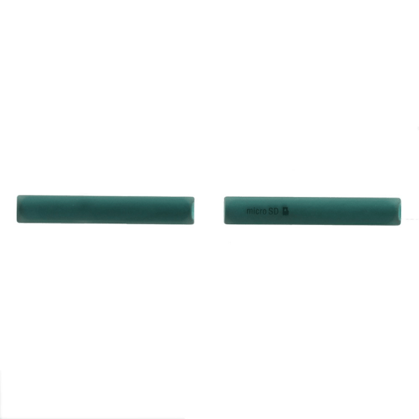 Sony Xperia Z3 Compact Dust plug - SD kort & SIM - Cyan