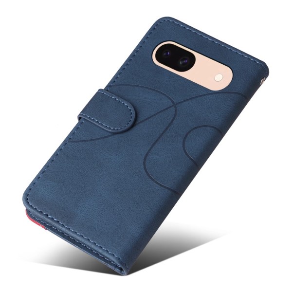 Til Google Pixel 8a KT-serie-1 dobbeltfarve Blue