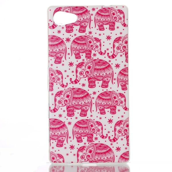 Ethnic Style Elephants TPU case Sony Xperia Z5 Compactille Multicolor