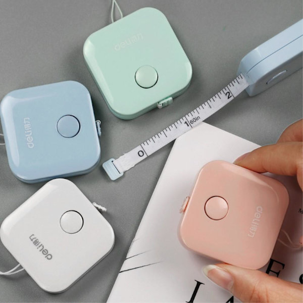 1.5m Easy Retractable Tape Measure Tool Multicolor
