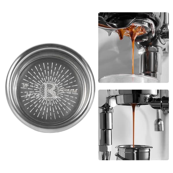58 mm:n 24 g:n espressosuodatinkori Espresso Filter Basket Silver