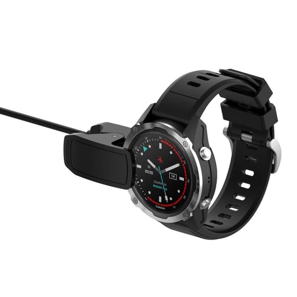 Garmin Descent Mk2/Descent Mk2i Ladeledning 1,0M USB Black