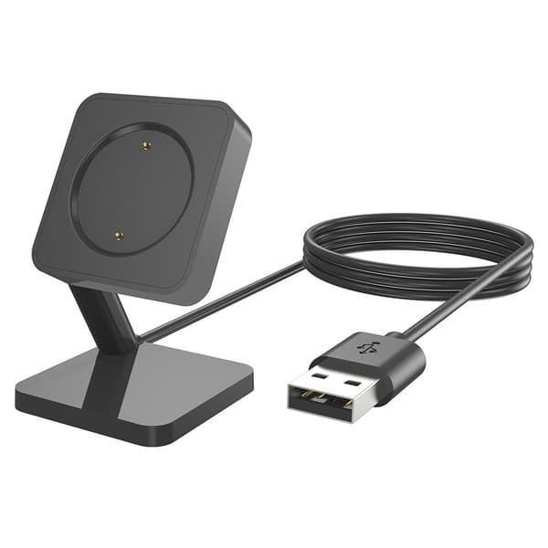 Opladerstativ til Huami Amazfit T - rex Ultra opladningsdock Black